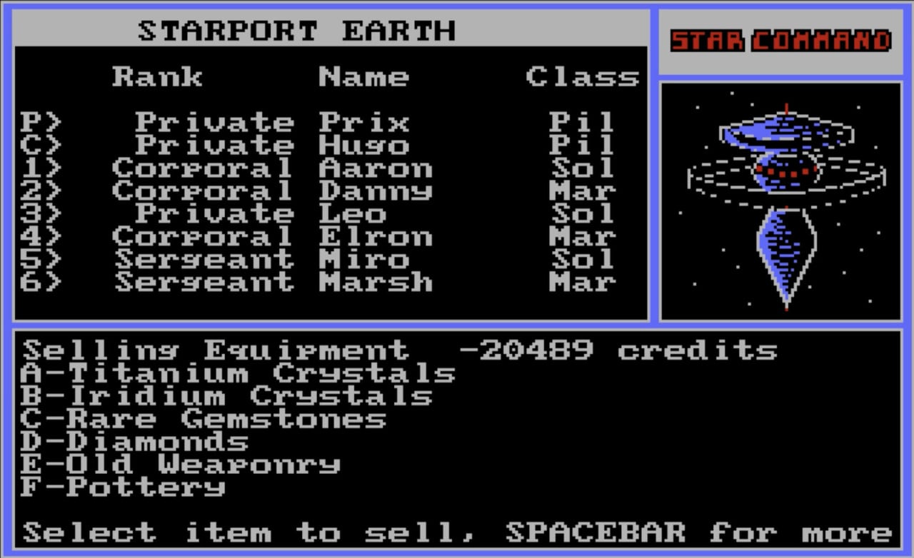 星际司令部 (1988)[Star Command (1988)] 游戏截图4