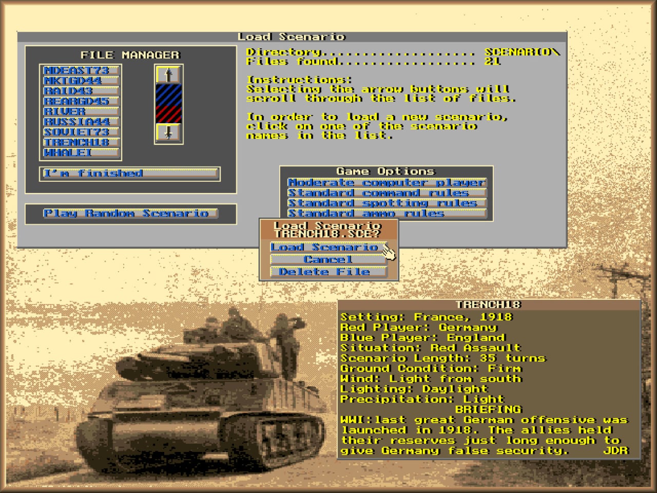 战争游戏建造套装 II：坦克！[Wargame Construction Set II: Tanks!] 游戏截图2