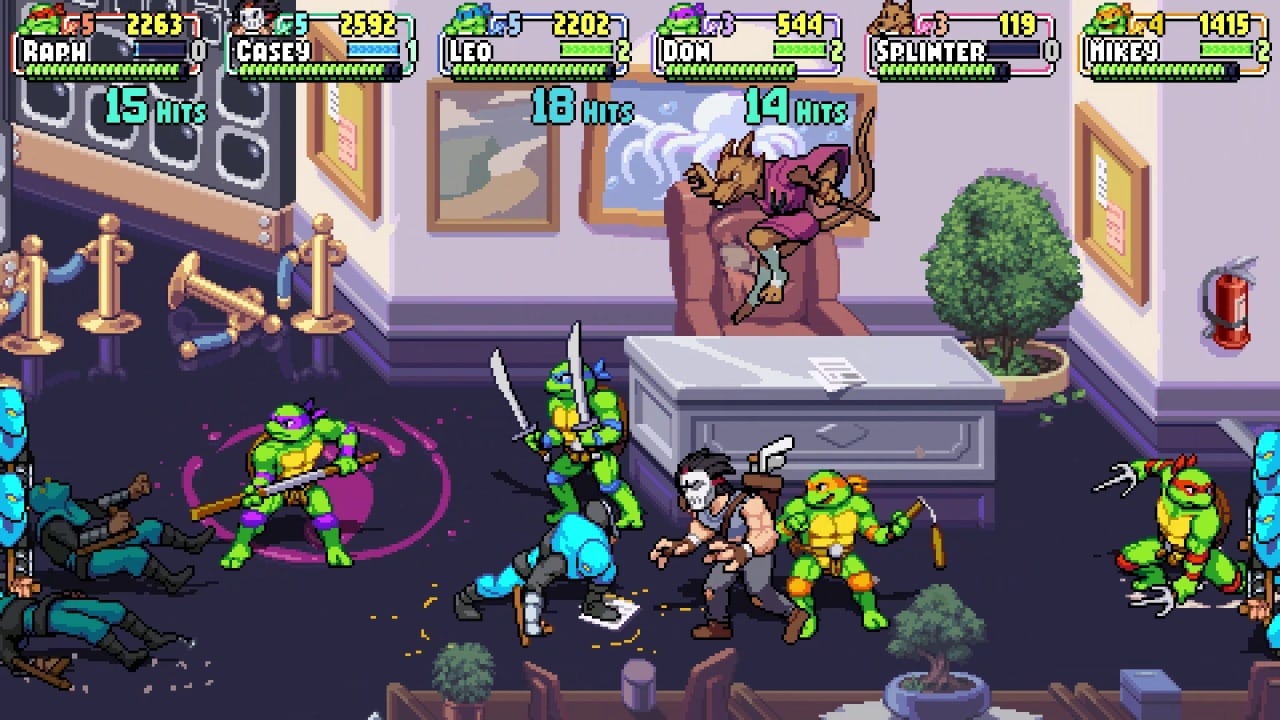 忍者神龟：碎纸机的复仇[Teenage Mutant Ninja Turtles: Shredder's Revenge] 游戏截图5