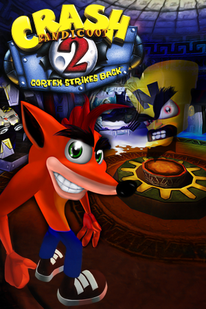 古惑狼 2：皮质反击[Crash Bandicoot 2: Cortex Strikes Back] 游戏封面
