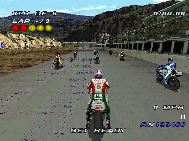 嘉实多本田超级摩托车赛车[Castrol Honda Superbike Racing] 游戏截图2