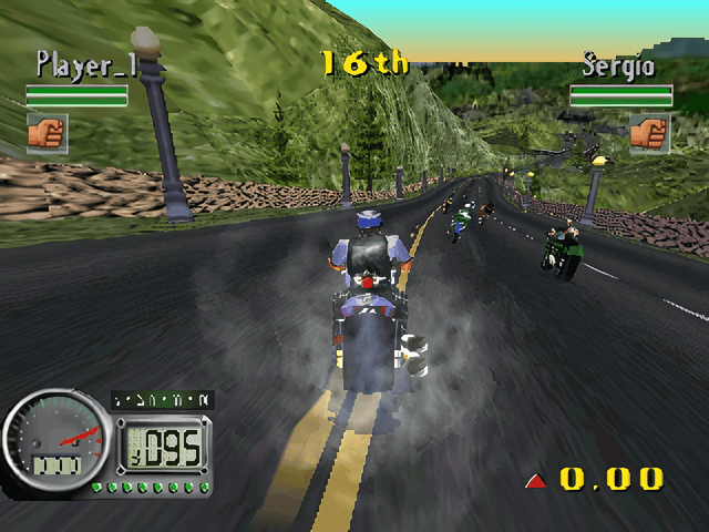 道路冲撞3D[Road Rash 3D] 游戏截图3