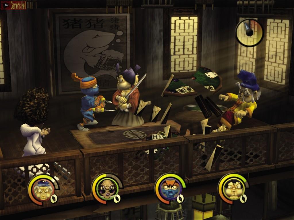 Kung Fu Chaos 游戏截图2