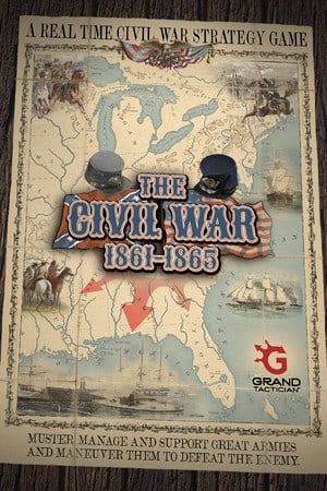 大战术家：内战（1861-1865）[Grand Tactician: The Civil War (1861-1865)] 游戏封面
