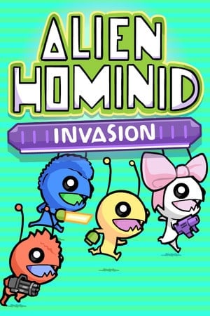 外星原始人入侵[Alien Hominid Invasion] 游戏封面