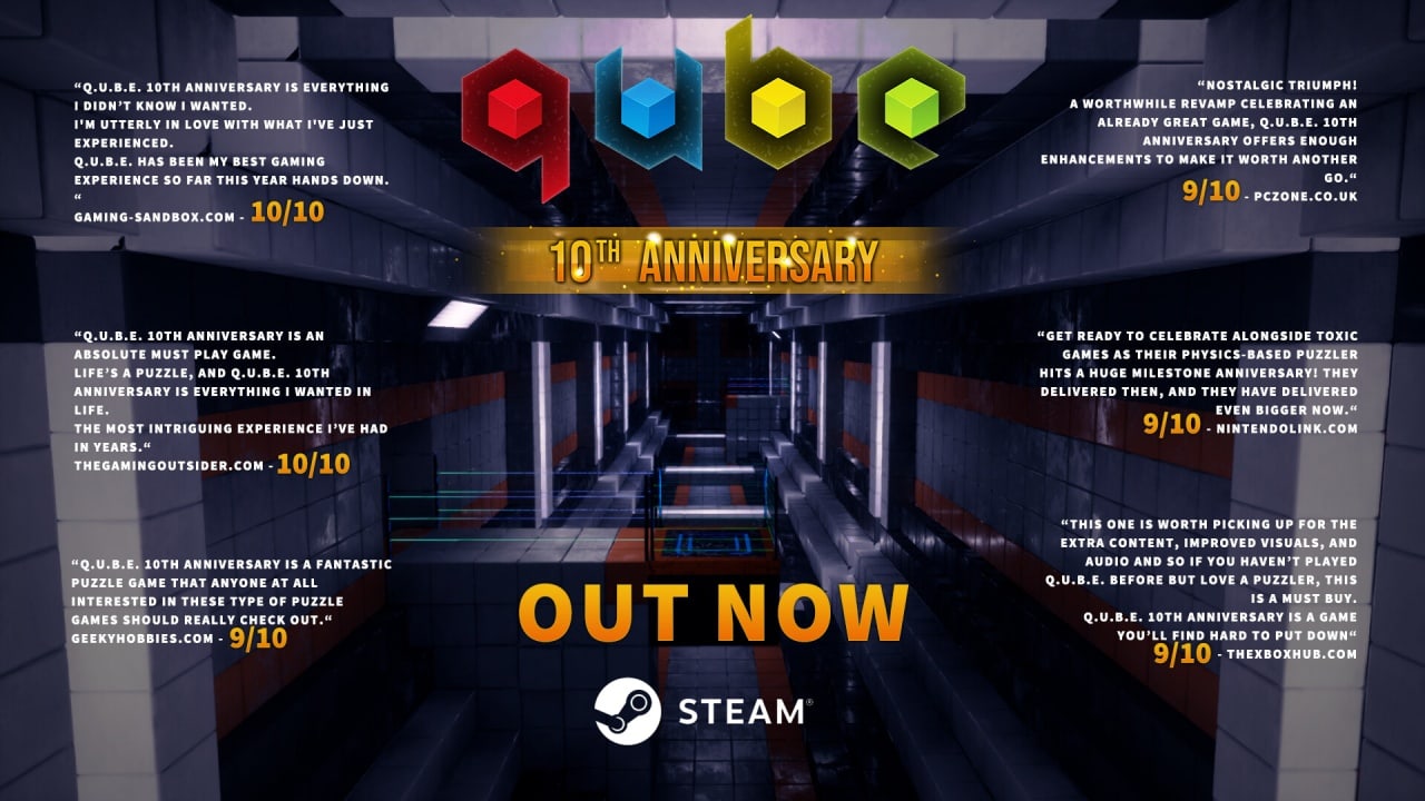 Q.U.B.E.十周年纪念[Q.U.B.E. 10th Anniversary] 游戏截图2