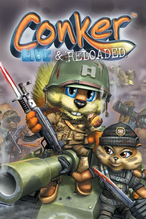 康克现场直播和重装上阵[Conker Live and Reloaded] 游戏封面