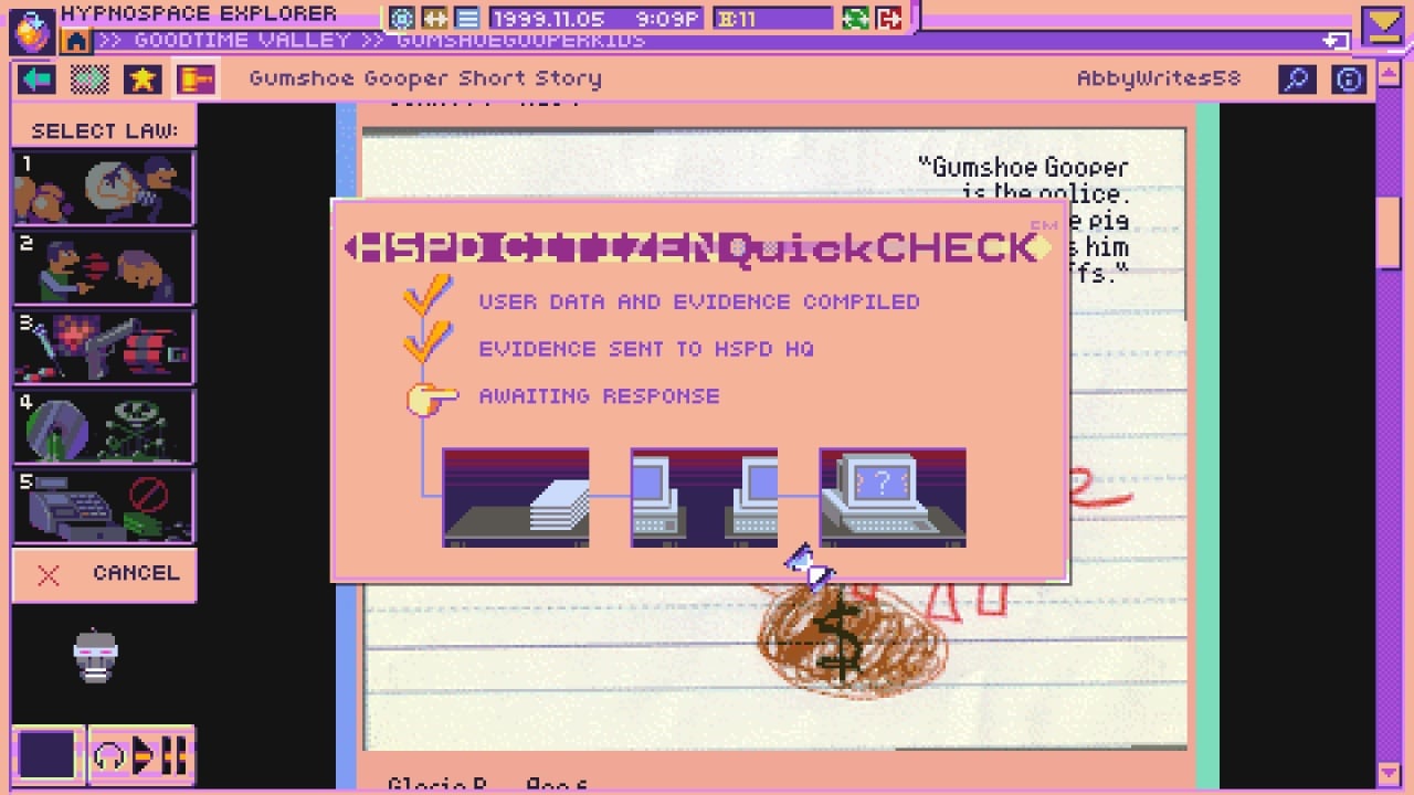 催眠空间亡命之徒[Hypnospace Outlaw] 游戏截图8
