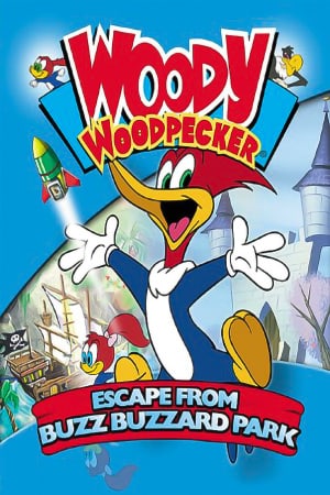 啄木鸟伍迪：逃离巴兹巴兹公园[Woody Woodpecker: Escape from Buzz Buzzard Park] 游戏封面