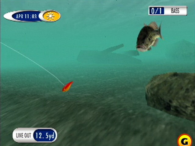 世嘉巴斯钓鱼决斗[SEGA Bass Fishing Duel] 游戏截图4