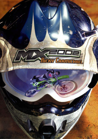 瑞奇·卡迈克尔 (Ricky Carmichael) 主演的 MX 2002[MX 2002 featuring Ricky Carmichael] 游戏封面