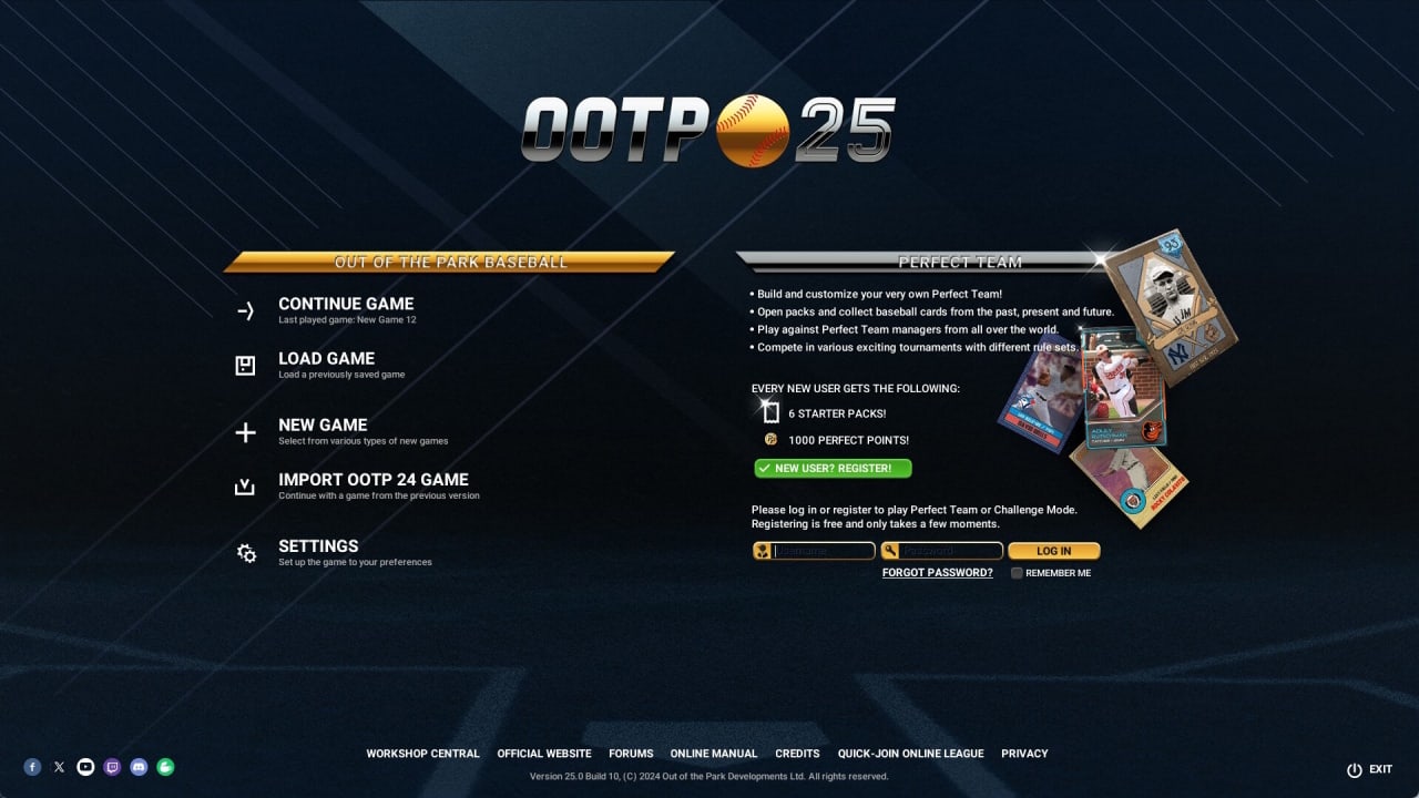 户外棒球 25[Out of the Park Baseball 25] 游戏截图2