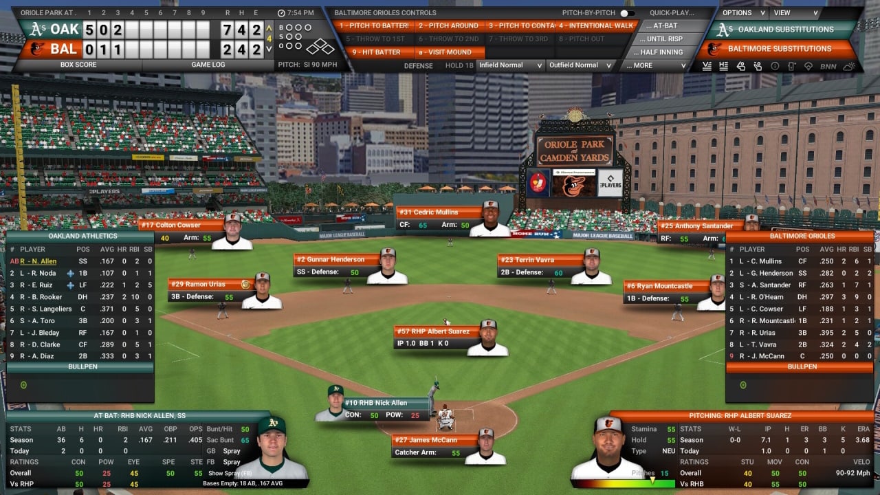 户外棒球 25[Out of the Park Baseball 25] 游戏截图3