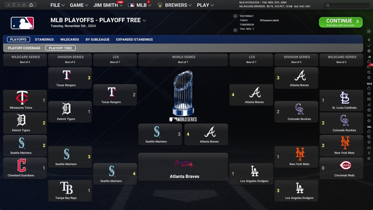 户外棒球 25[Out of the Park Baseball 25] 游戏截图11