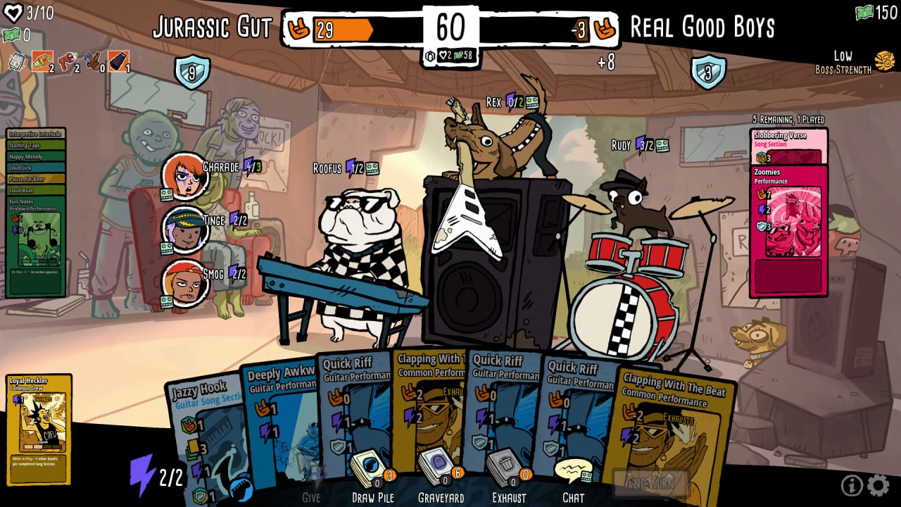 Battle Bands：摇滚牌组构建者[Battle Bands: Rock and Roll Deckbuilder] 游戏截图3