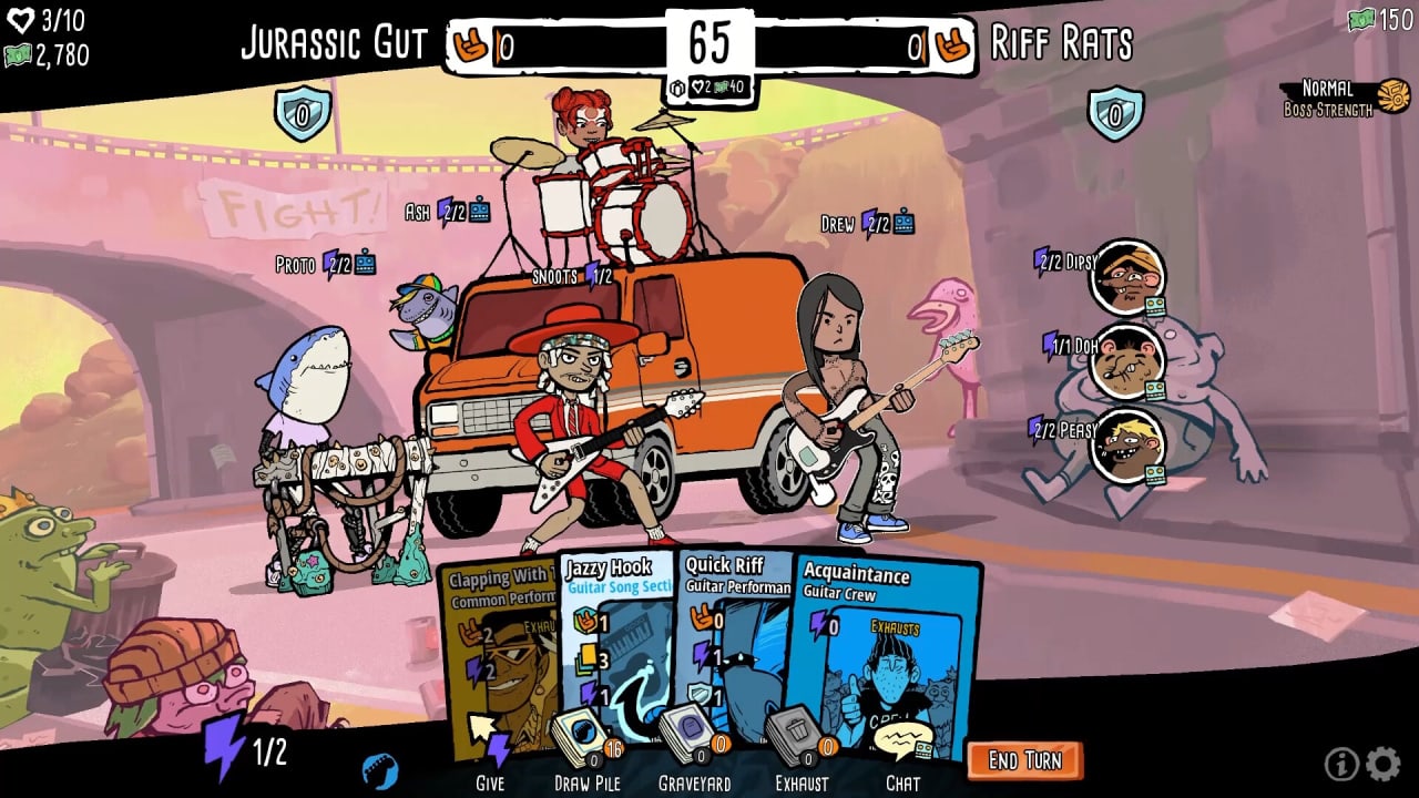 Battle Bands：摇滚牌组构建者[Battle Bands: Rock and Roll Deckbuilder] 游戏截图2