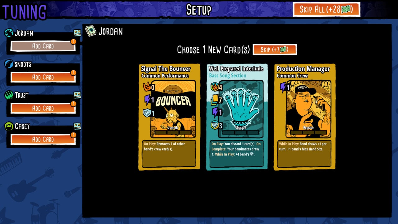 Battle Bands：摇滚牌组构建者[Battle Bands: Rock and Roll Deckbuilder] 游戏截图9