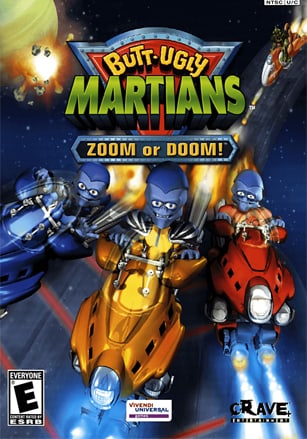 屁股丑陋的火星人：缩放或毁灭！[Butt Ugly Martians: Zoom or Doom!] 游戏封面