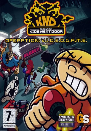 代号：邻家孩子：V.I.D.E.O.G.A.M.E.行动[Codename: Kids Next Door: Operation V.I.D.E.O.G.A.M.E.] 游戏封面