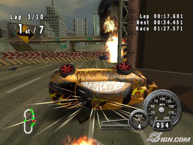 崩溃与燃烧[Crash 'N' Burn] 游戏截图3