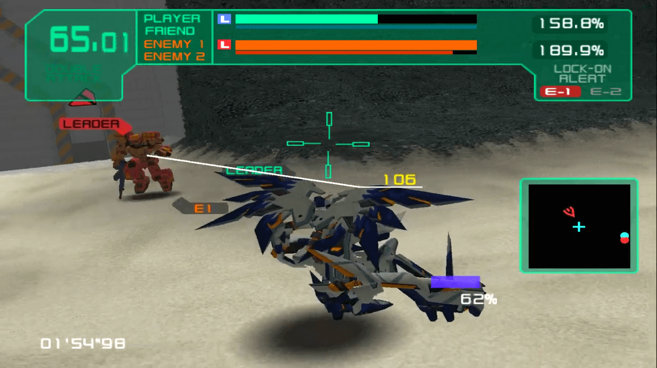 Cyber​​ Troopers：虚拟 Marz[Cyber Troopers: Virtual-On Marz] 游戏截图4