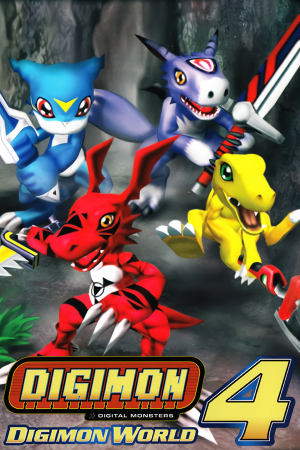 数码宝贝世界4[Digimon world 4] 游戏封面