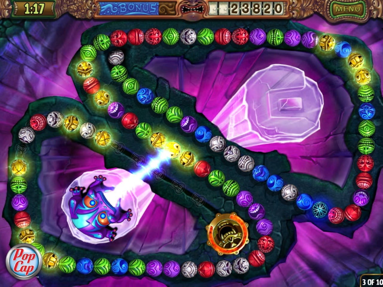 祖玛的复仇！[Zuma's Revenge!] 游戏截图3