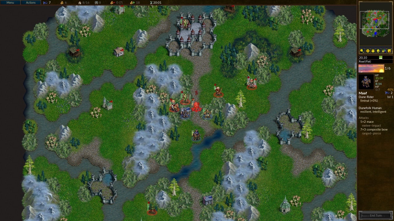 韦诺之战[Battle for Wesnoth] 游戏截图2
