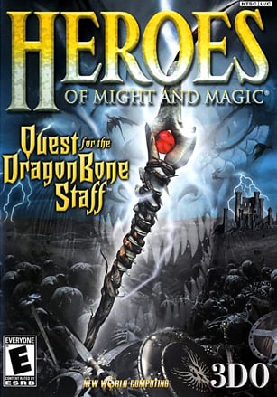 魔法门之英雄无敌：寻找龙骨法杖[Heroes of Might and Magic: Quest for the Dragon Bone Staff] 游戏封面