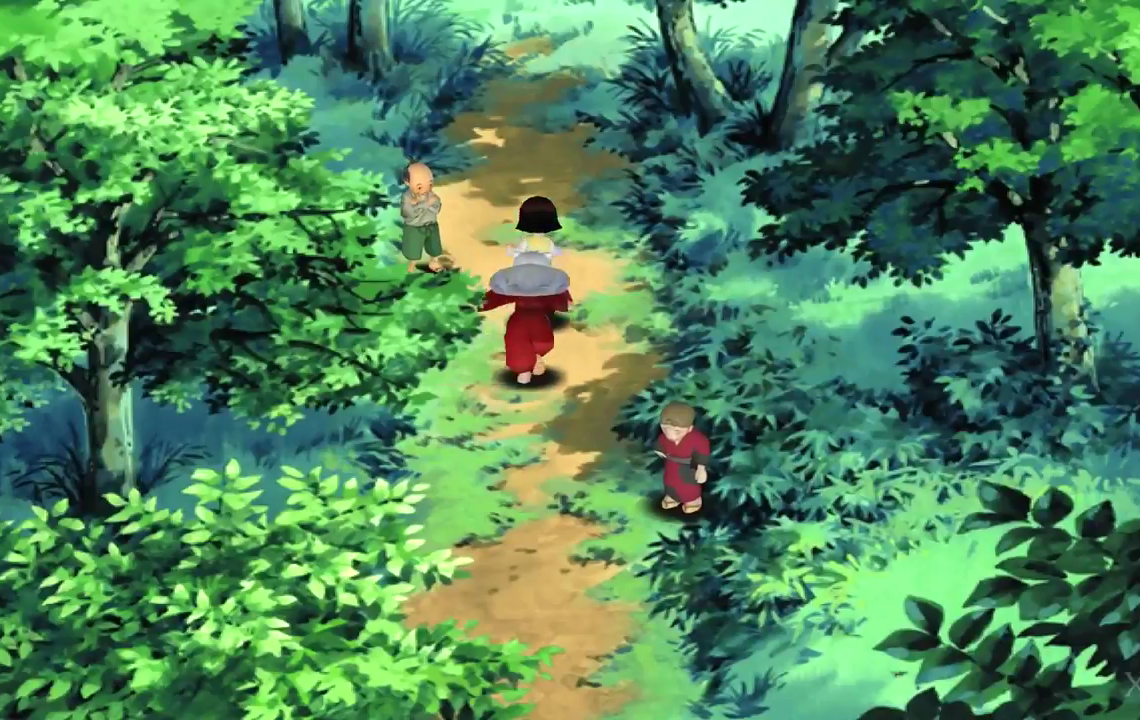 犬夜叉：被诅咒的面具的秘密[Inuyasha: The Secret of the Cursed Mask] 游戏截图3