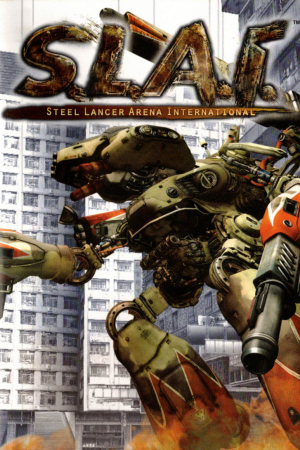 S.L.A.I.：国际钢铁枪骑兵竞技场[S.L.A.I.: Steel Lancer Arena International] 游戏封面