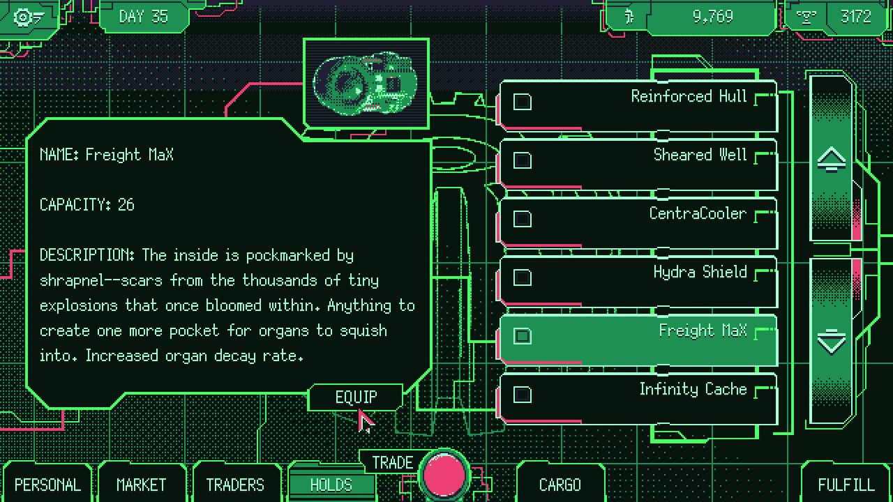 太空军阀器官交易模拟器[Space Warlord Organ Trading Simulator] 游戏截图7