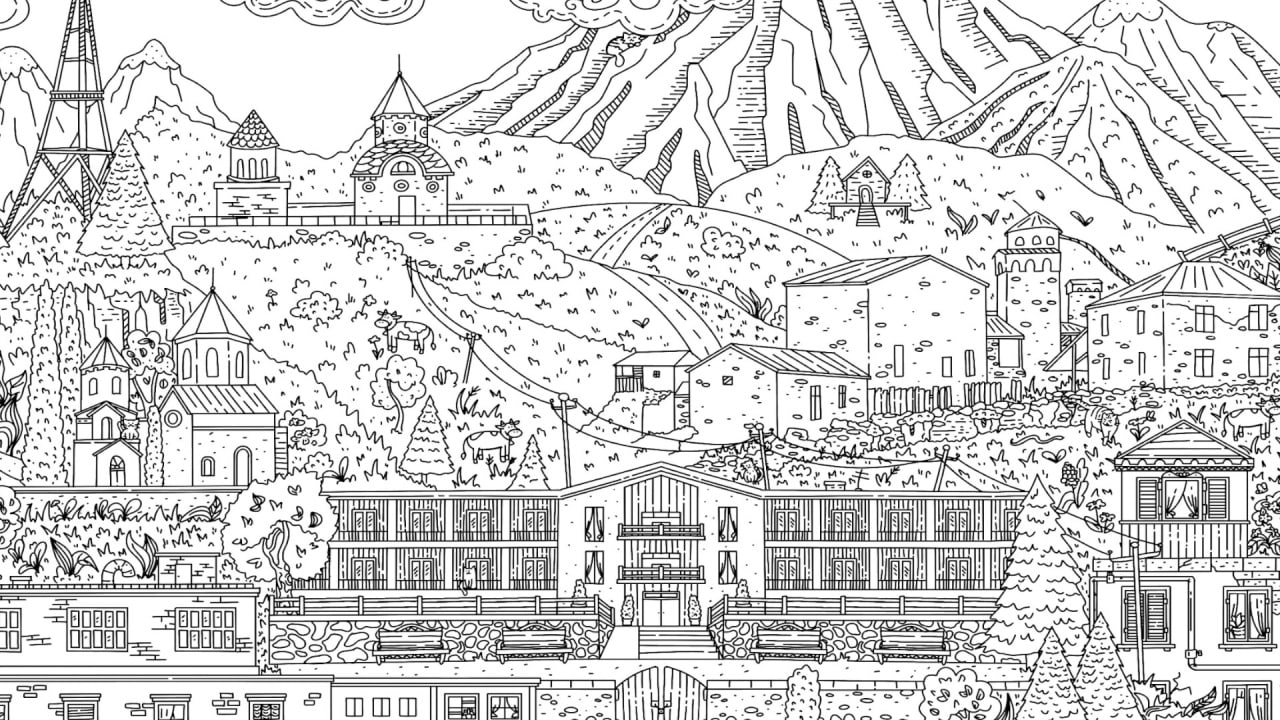 Cats Hidden in Georgia 游戏截图4
