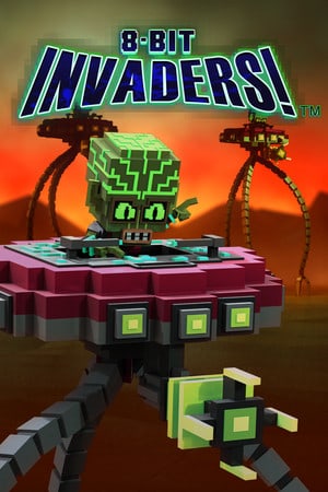 8 位入侵者！[8-Bit Invaders!] 游戏封面