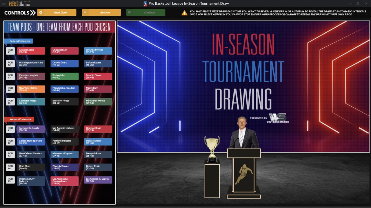 选秀日运动：职业篮球 2024[Draft Day Sports: Pro Basketball 2024] 游戏截图5