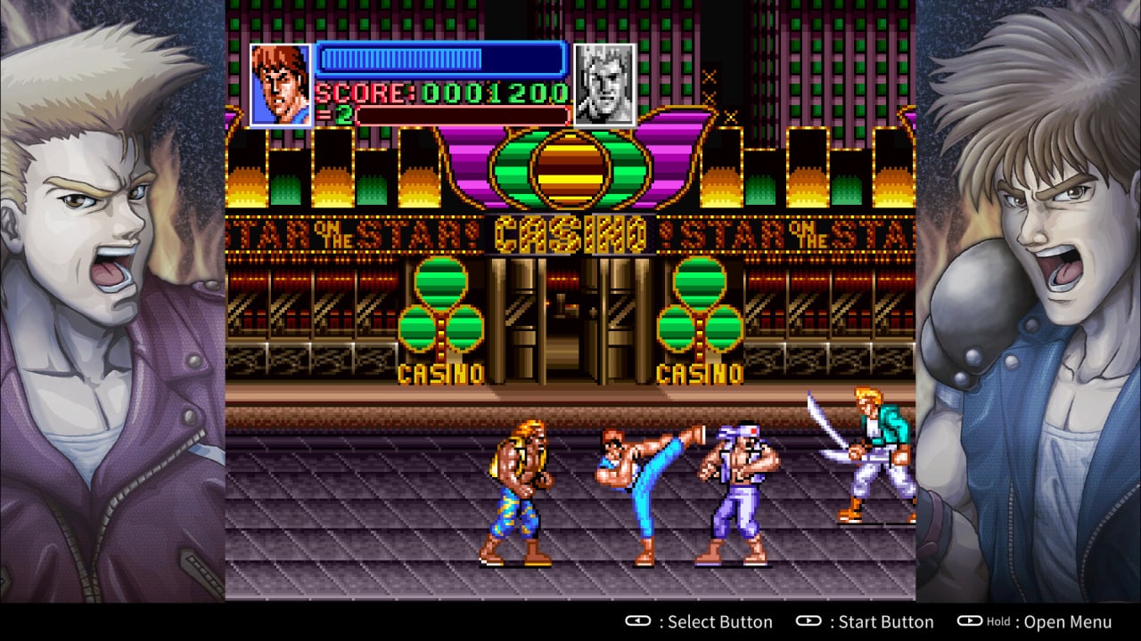 超级双龙[Super Double Dragon] 游戏截图2