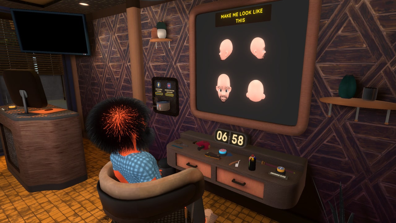 理发店模拟器 VR[Barbershop Simulator VR] 游戏截图3