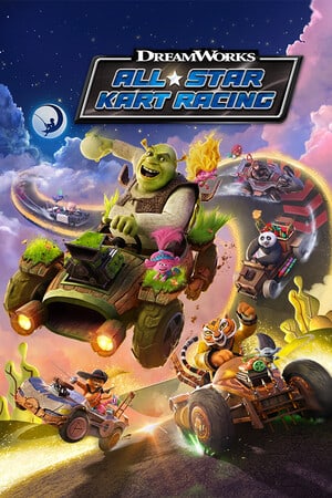 梦工厂全明星卡丁车赛车[DreamWorks All-Star Kart Racing] 游戏封面