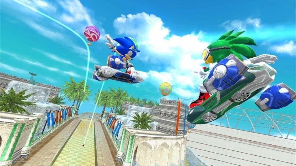索尼克搭便车者[Sonic Free Riders] 游戏截图3