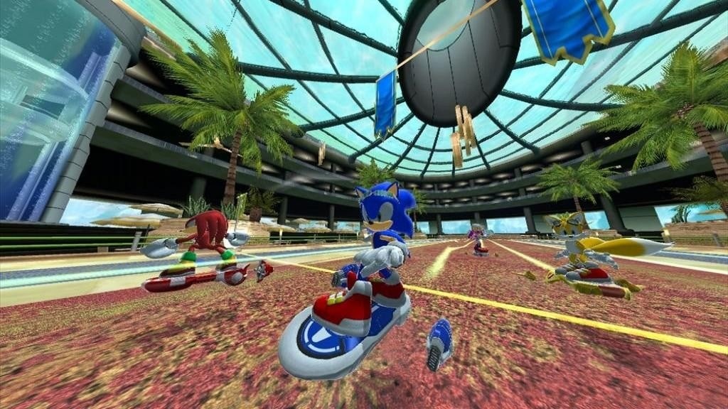 索尼克搭便车者[Sonic Free Riders] 游戏截图2