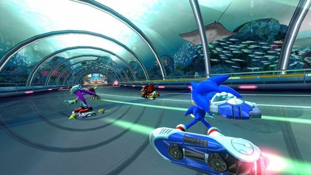索尼克搭便车者[Sonic Free Riders] 游戏截图4