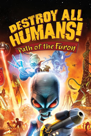 毁灭全人类！弗隆之路[Destroy All Humans! Path of the Furon] 游戏封面