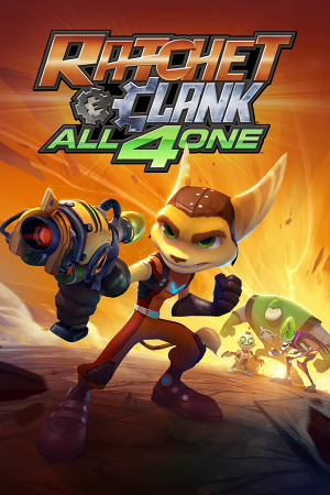瑞奇与叮当：全四合一[Ratchet and Clank: All 4 One] 游戏封面