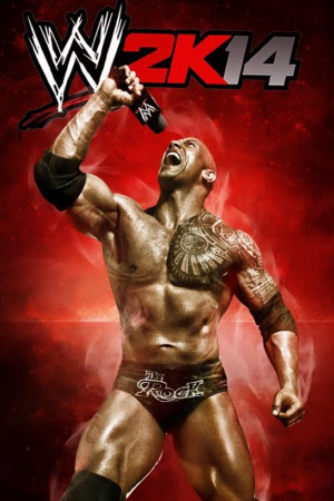 《WWE 2K14》 游戏封面
