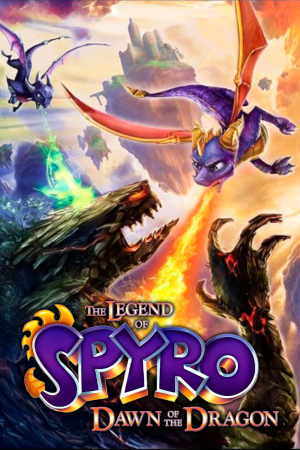 小龙斯派罗传说：巨龙黎明[The Legend of Spyro: Dawn of the Dragon] 游戏封面