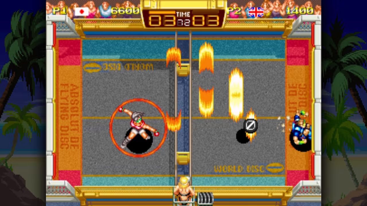 风衣[Windjammers] 游戏截图4