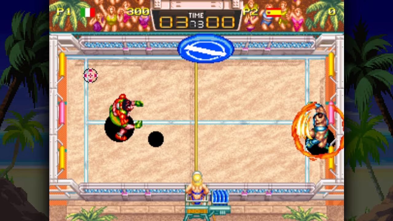 风衣[Windjammers] 游戏截图3