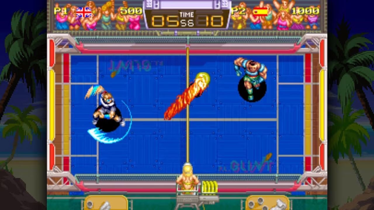 风衣[Windjammers] 游戏截图2