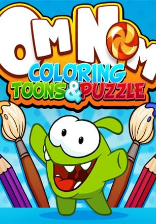 Om Nom：着色、卡通和拼图[Om Nom: Coloring, Toons and Puzzle] 游戏封面