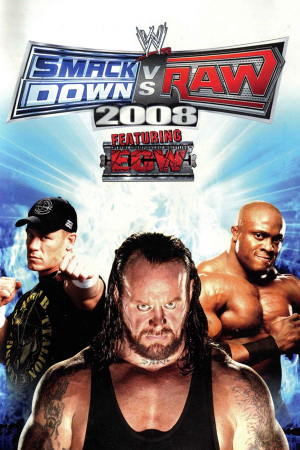 WWE SmackDown VS.原始 2008[WWE SmackDown Vs. Raw 2008] 游戏封面